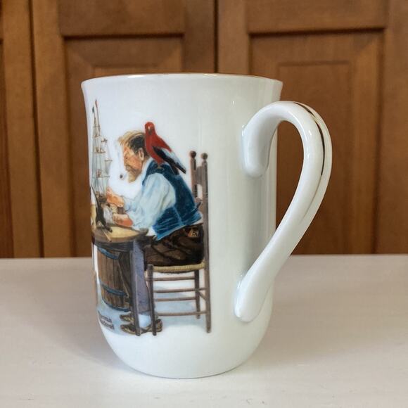 Vintage Norman Rockwell “For a Good Boy” Collectible Mug - Picture 2 of 10